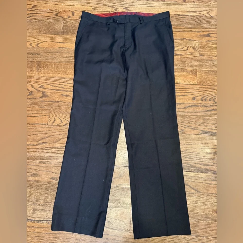 Tzarelli Italy Men’s Black Slacks 38R